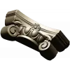 Ornamental Rosette Capital - STL 3D model for CNC milling