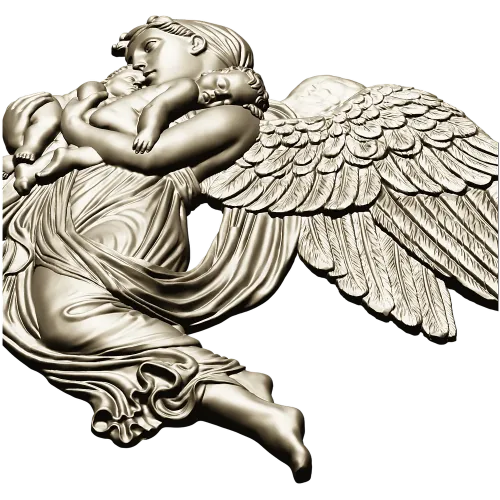 Guardian Angel Embrace STL