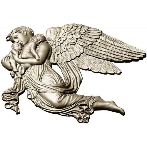 Guardian Angel Embrace STL