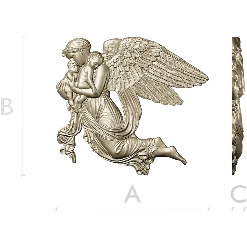 Guardian Angel Embrace STL