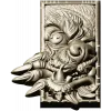 Wolf's Grasp - high-relief wolf plaque STL for CNC