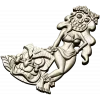 Hula Tiki Maiden - STL 3D model for CNC carving