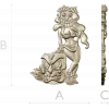Hula Tiki Maiden - STL 3D model for CNC carving