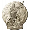 Kashchey the Immortal medallion 3D STL for CNC