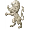 Heraldic Rampant Lion - High-Relief STL for CNC