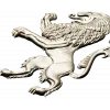 Heraldic Rampant Lion - High-Relief STL for CNC