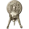 Haloed Cyborg Maiden - STL 3D model for CNC