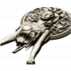 Haloed Cyborg Maiden - STL 3D model for CNC