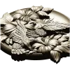 Медальон с колибри - 3D модель STL для ЧПУ