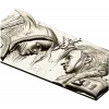 High-Relief Warrior Panel STL - Confrontation Bas-Relief