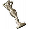 Скульптурная статуэтка девушки - 3D модель STL для ЧПУ