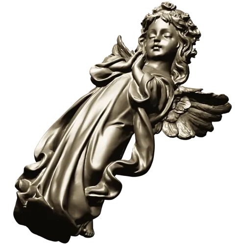 Praying Cherub - STL 3D Model for CNC Milling