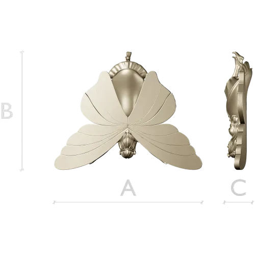 Petalwing Fairy - STL 3D model for CNC carving