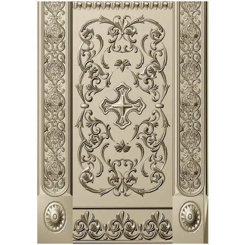 Ornamental Filenka Panel STL 3D Model