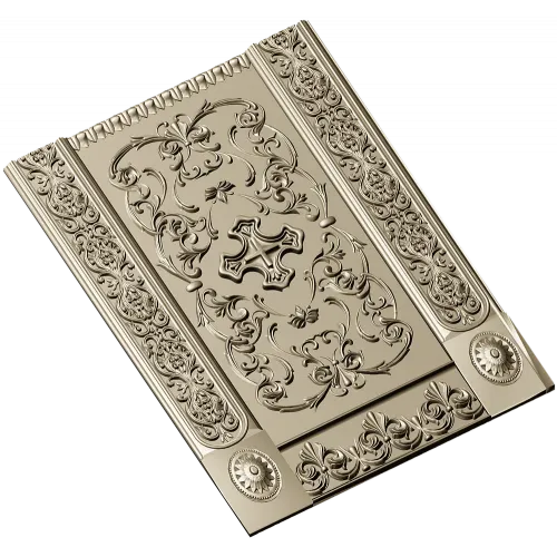 Ornamental Filenka Panel STL 3D Model