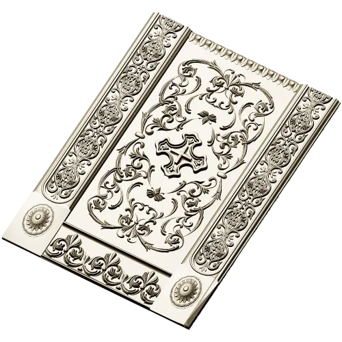 Ornamental Filenka Panel STL 3D Model
