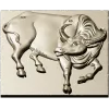 Панно "Богатырский Бык" - 3D модель STL для ЧПУ