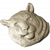 Regal Tiger Relief - high-relief tiger head STL for CNC
