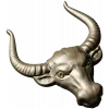 Buffalo Head STL 3D Model for CNC Milling