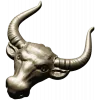 Buffalo Head STL 3D Model for CNC Milling