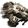 Fenrir's Roar - Wolf Head STL 3D Model for CNC