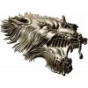 Fenrir's Roar - Wolf Head STL 3D Model for CNC