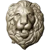 Королевская голова льва - 3D модель STL для ЧПУ