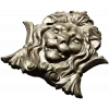 Lion Crest Relief - STL 3D Model for CNC Router
