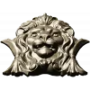 Lion Crest Relief - STL 3D Model for CNC Router