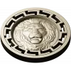 Lion Head Medallion STL 3D Model for CNC