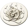 Bear Head Medallion STL for CNC