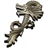 Ornamental Dragon STL for CNC - high-relief decorative 3D model