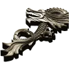 Ornamental Dragon STL for CNC - high-relief decorative 3D model