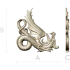 Крылатый дракон - 3D модель STL для ЧПУ