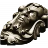 Baroque Grotesque Mask - STL 3D Model for CNC
