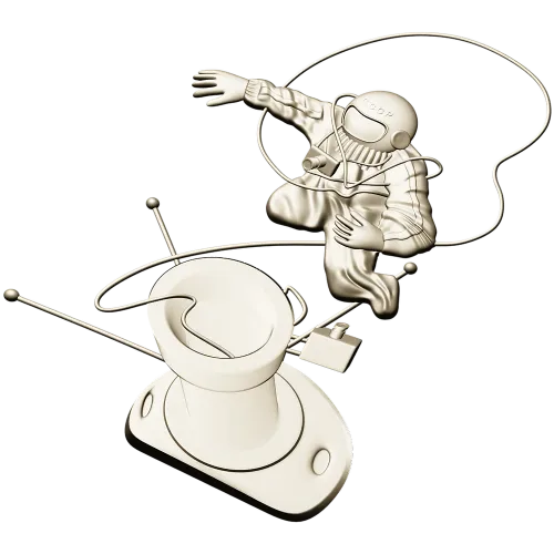 Soviet cosmonaut relief - STL 3D model for CNC