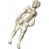 Classical Archer bas-relief STL for CNC milling