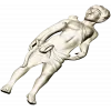 Classical Archer bas-relief STL for CNC milling