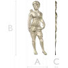 Classical Archer bas-relief STL for CNC milling