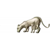 Lioness with Cub bas-relief STL - 3D model for CNC milling