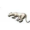 Lioness with Cub bas-relief STL - 3D model for CNC milling