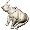 stl модель носорога - детализированная 3D модель для ЧПУ