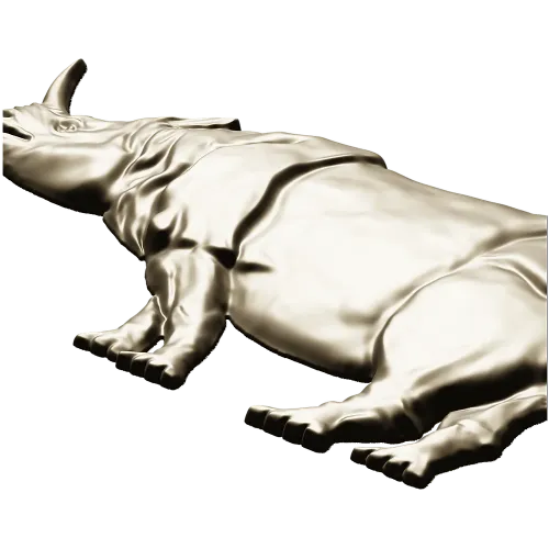 Рельефный носорог - 3D модель STL для ЧПУ