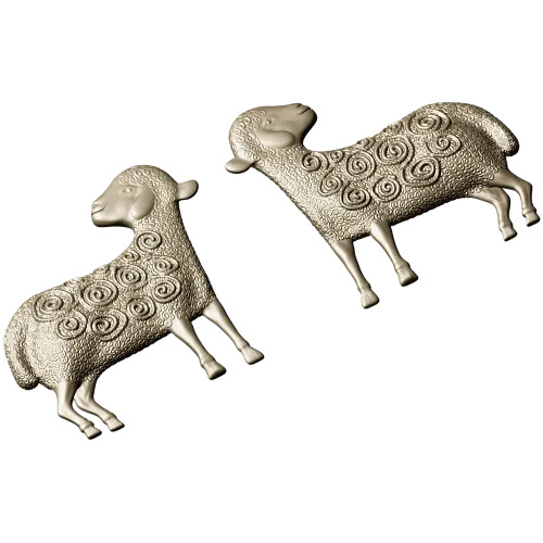 Овечка-узорник - 3D модель STL для ЧПУ