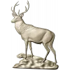 Благородный олень - 3D STL модель для ЧПУ