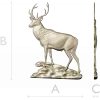 Благородный олень - 3D STL модель для ЧПУ