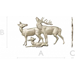 Семья оленей