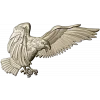 Soaring Eagle STL relief for CNC carving