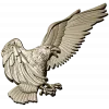Soaring Eagle STL relief for CNC carving
