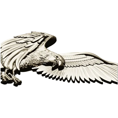 Soaring Eagle STL relief for CNC carving